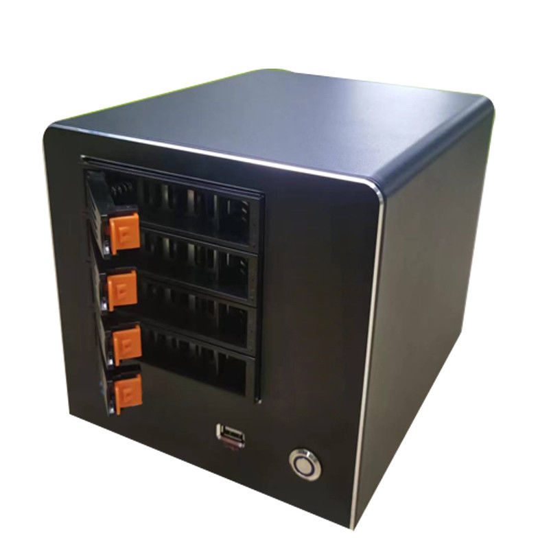 Conjunto NAS Servidor de armazenamento Chassis Household 4 Bay Computador 1U 2U 3U NAS Chassis preto 4 Bay 6 Bay 8 Bay 12 Bay 24 Bay