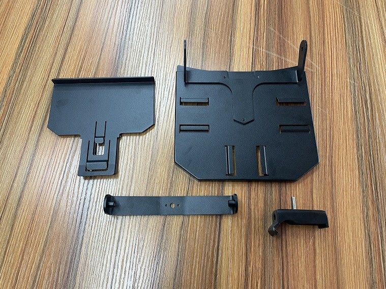 Fabricação de chapas de cobre SS Fabricação de chapas de metal Custom Black Powder Coated Rack