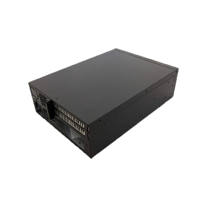 6u Rackmount Server Chassis Design Negro Eletrônica Industrial 19 polegadas 3u Computador Case Pc