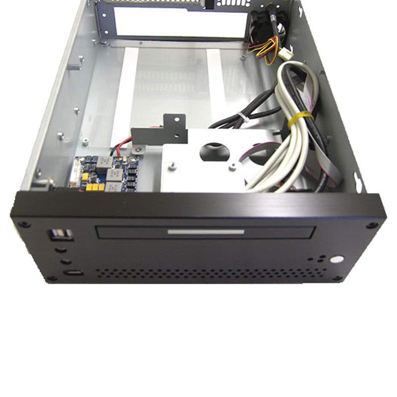 6u Rackmount Server Chassis Design Negro Eletrônica Industrial 19 polegadas 3u Computador Case Pc