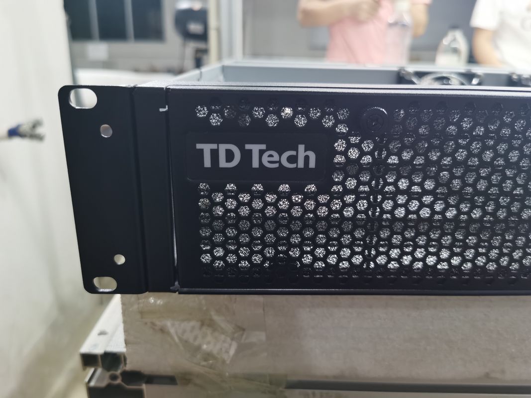 Fabricação de dobra de chapa de metal de alumínio gabinete de rede de computador caixa de jogos de computador