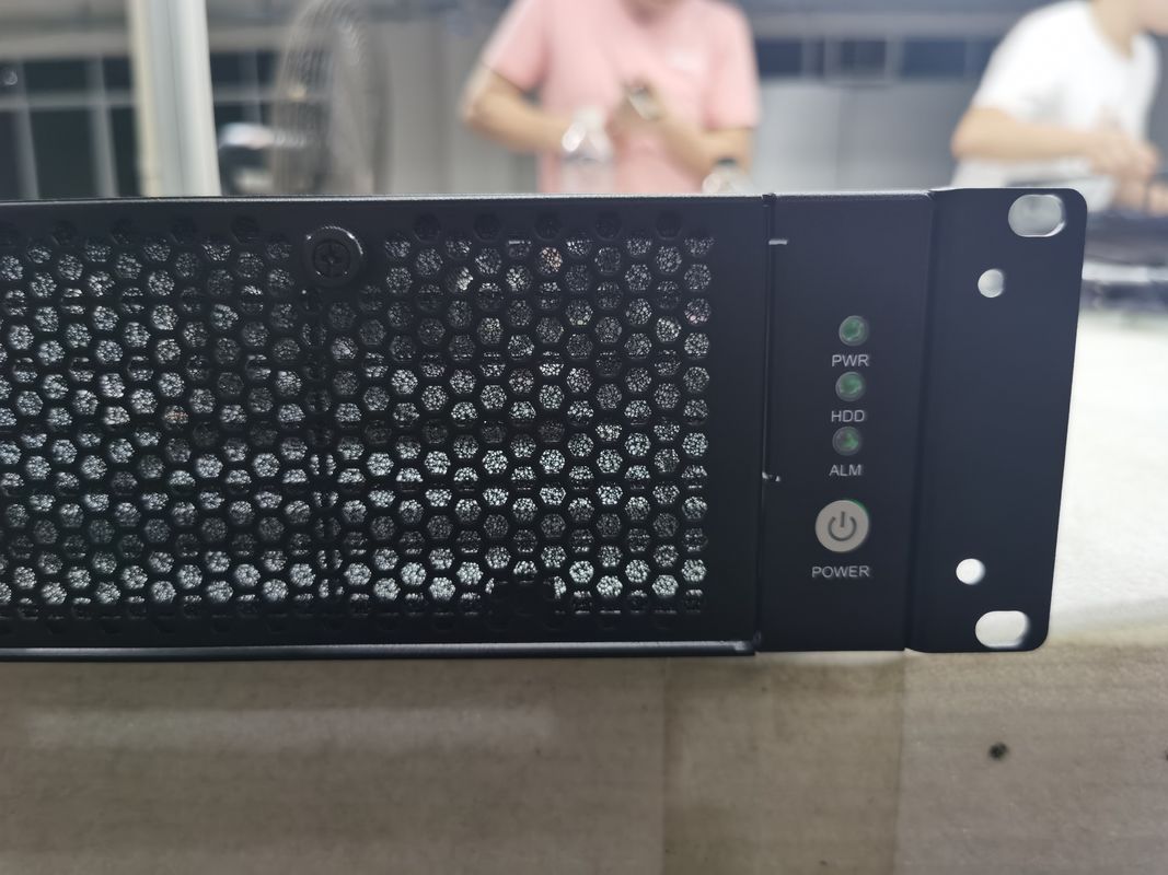 Fabricação de dobra de chapa de metal de alumínio gabinete de rede de computador caixa de jogos de computador