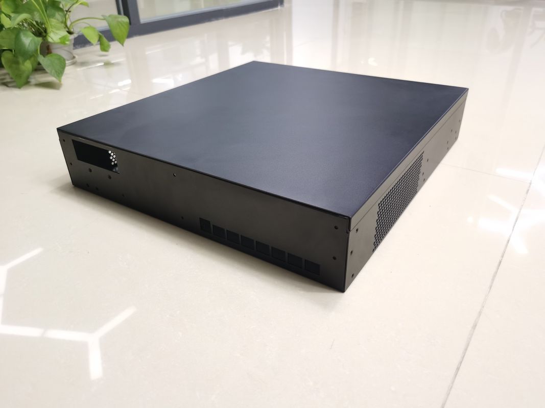 China fabricante de alta qualidade de precisão folha de metal peças de alumínio fecho porta de controle caixa