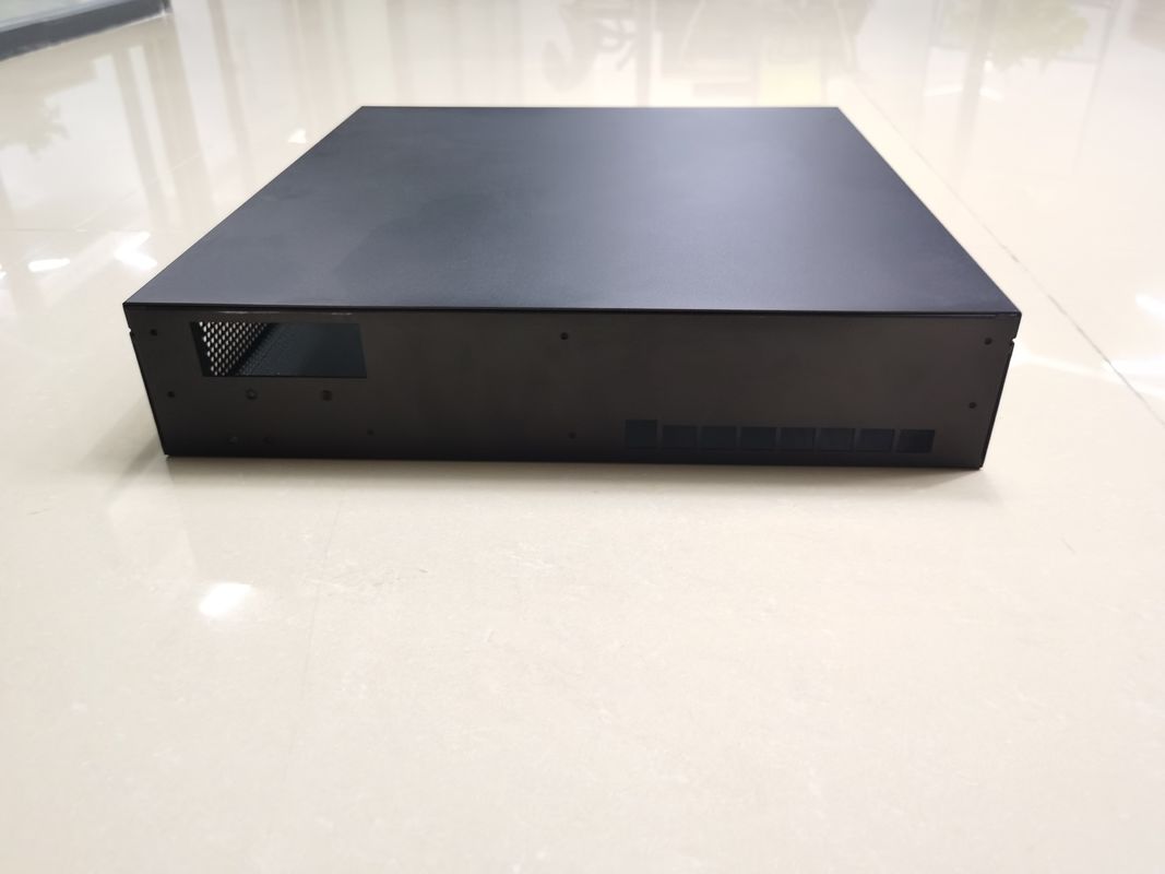 China fabricante de alta qualidade de precisão folha de metal peças de alumínio fecho porta de controle caixa