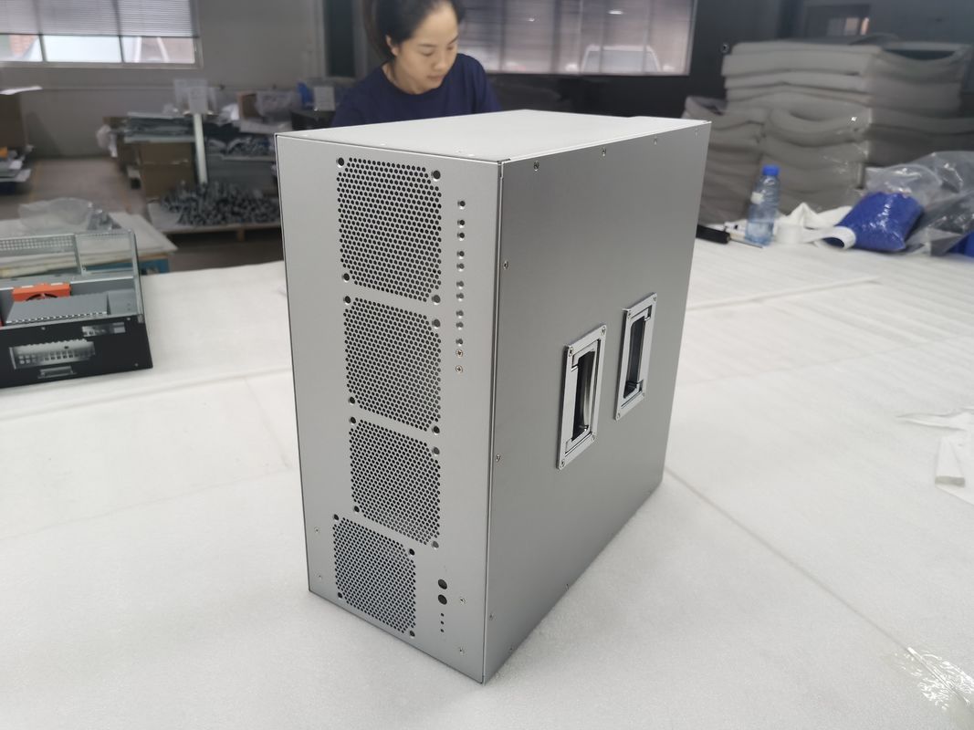 Fabricação de chapas metálicas OEM de alta qualidade, usinagem de peças de caixas de computadores, serviços de corte a laser OEM