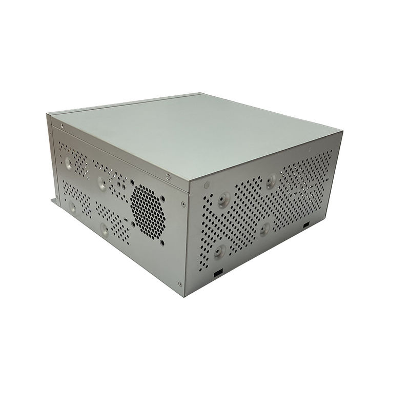 Chassis Industrial IPC Hardware Soldado Alumínio Metal Shell Enclosure Chassis Cabinet 1U PC Case Project