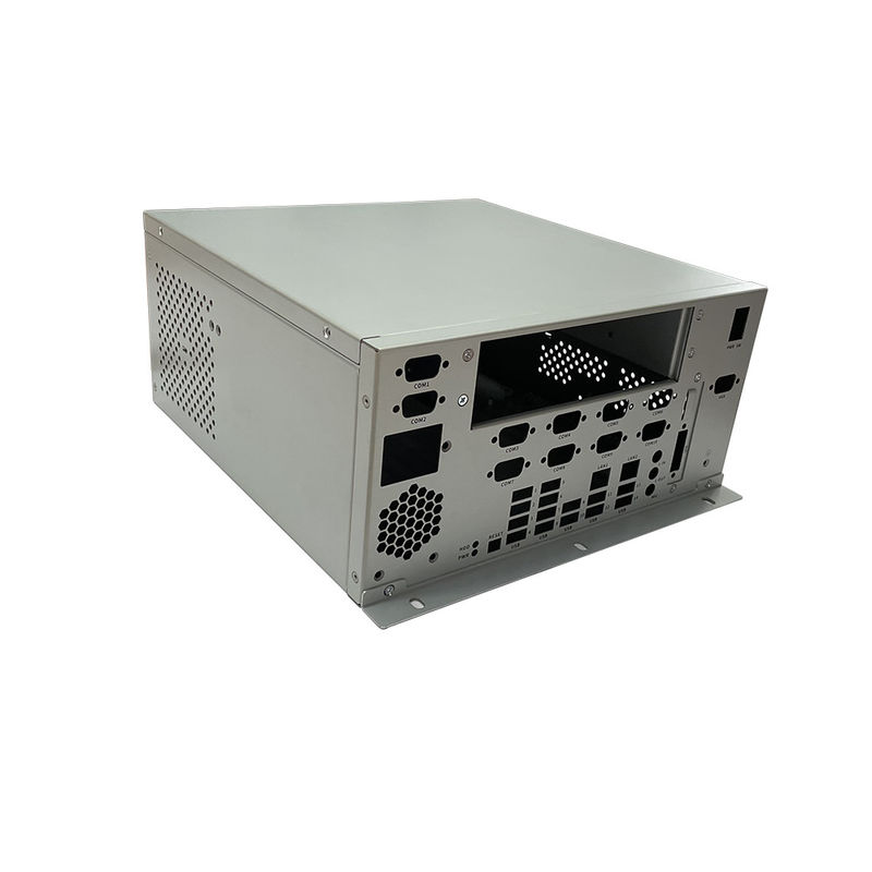 Chassis Industrial IPC Hardware Soldado Alumínio Metal Shell Enclosure Chassis Cabinet 1U PC Case Project