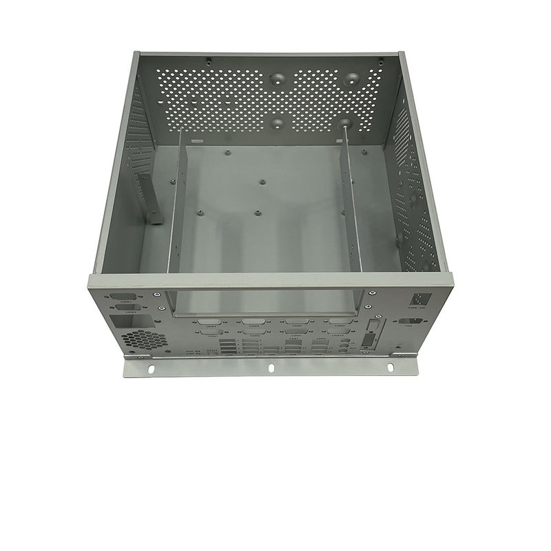 Chassis Industrial IPC Hardware Soldado Alumínio Metal Shell Enclosure Chassis Cabinet 1U PC Case Project