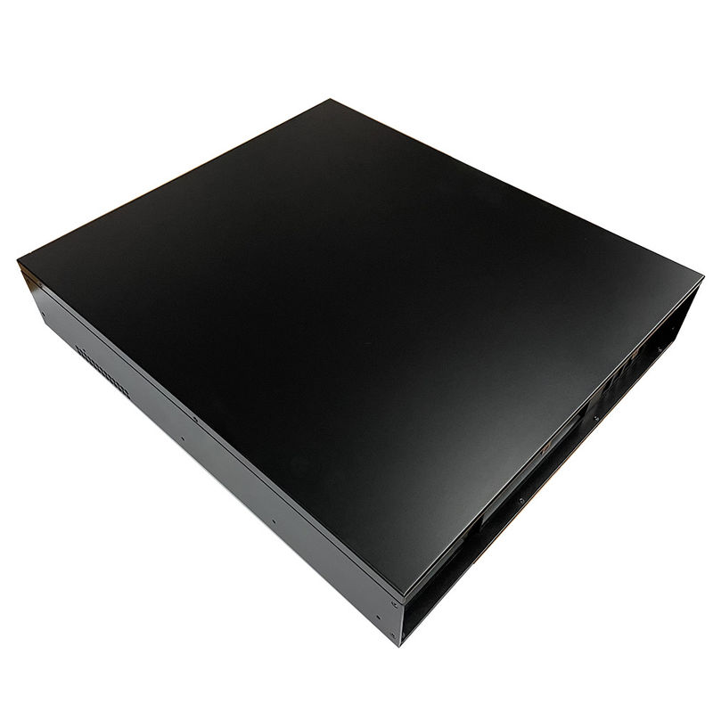 Gigabit 250m Max 1in 2 Out Dual Switch Repeater Injector Extender Custom Server Case