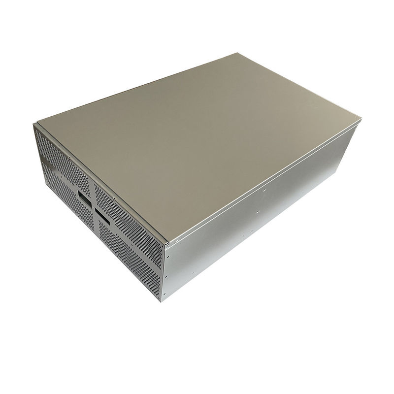 Commercial Dois discos rígidos de 3,5 polegadas 4U Chassis Rack Mounts Chassis de servidor industrial