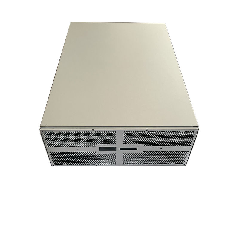 Commercial Dois discos rígidos de 3,5 polegadas 4U Chassis Rack Mounts Chassis de servidor industrial