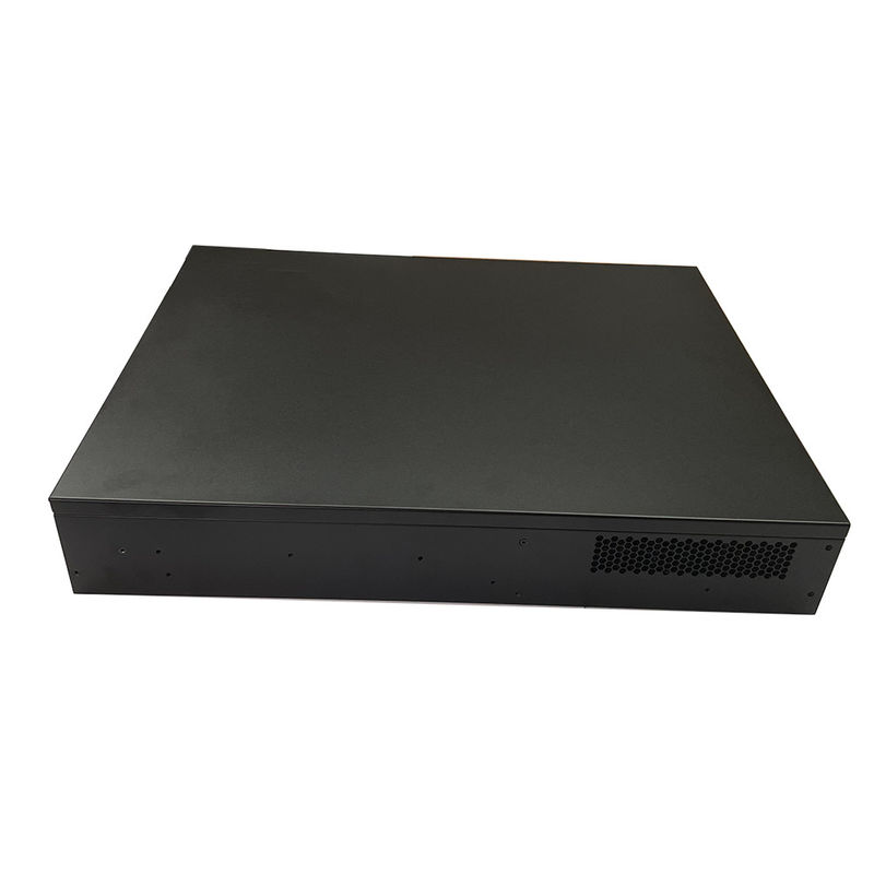 Chassis de montagem industrial de controle 2u com fechadura para servidor e armazenamento