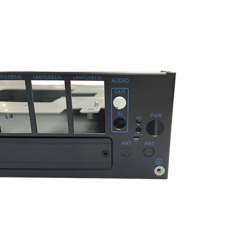 4u 6u Alumínio Rack Mount Enclosures Estampagem Shell Casas caixa para receptor de sinal