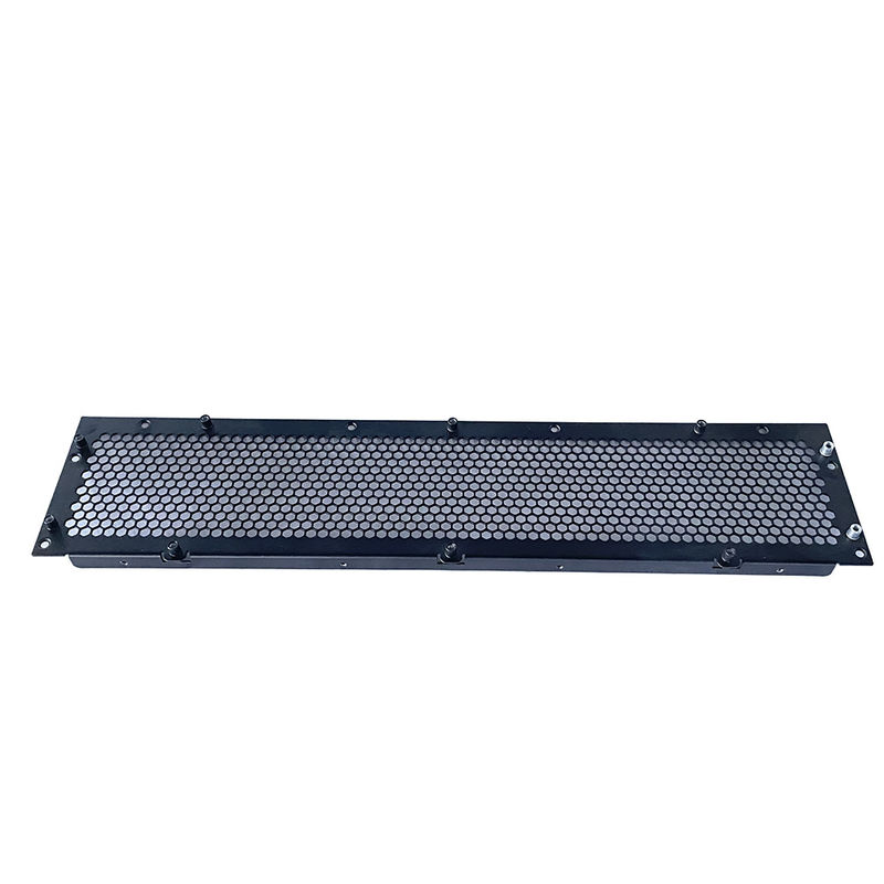 Design de fabricação de chapa de aço alumínio metal 1U 2U 3U 4U 19 polegadas Rack ventilado painel de vazio caixa de caixa de metal