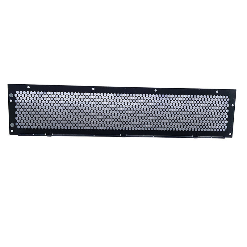 Design de fabricação de chapa de aço alumínio metal 1U 2U 3U 4U 19 polegadas Rack ventilado painel de vazio caixa de caixa de metal
