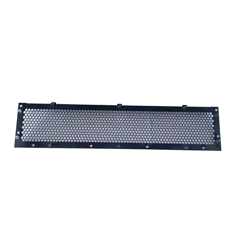 Design de fabricação de chapa de aço alumínio metal 1U 2U 3U 4U 19 polegadas Rack ventilado painel de vazio caixa de caixa de metal