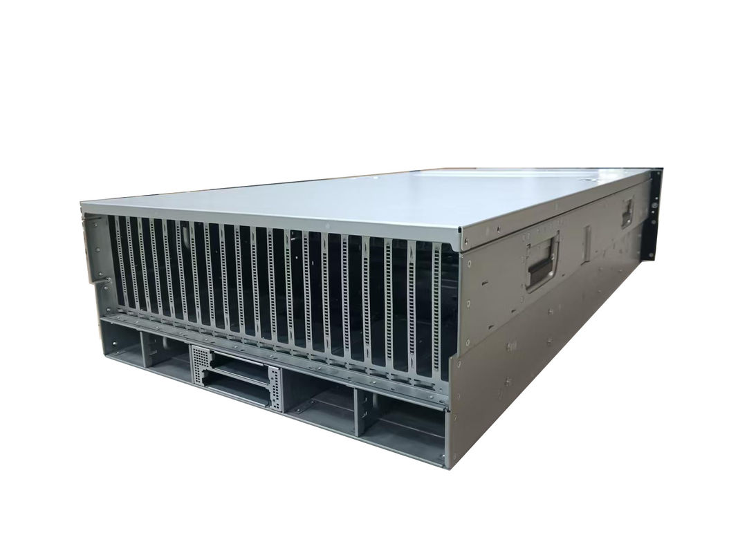 Fabricação de chapas de metal de alta qualidade OEM Mecânica de computador 4U Serviços de corte a laser de peças de caixa de servidor OEM